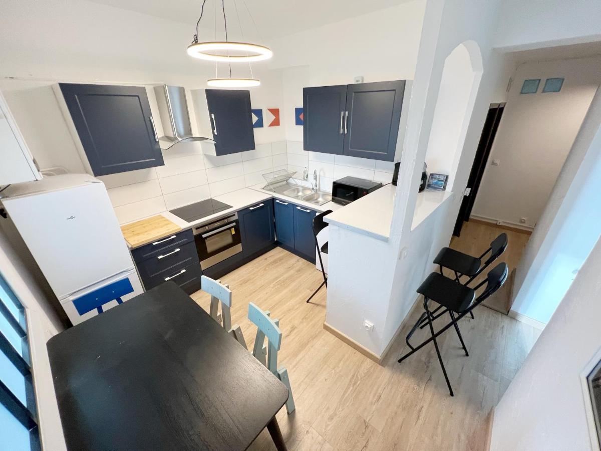 116 Chic & Cosy Grand Appart Moderne 65M2 Hypercentre Wifi Smart Tv Netflix Lägenhet Saint-Etienne  Exteriör bild