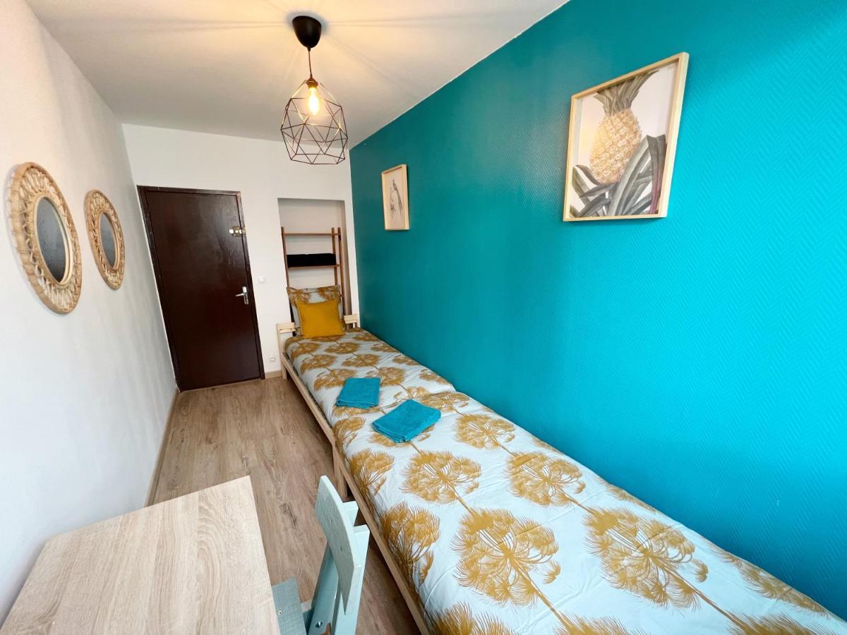 116 Chic & Cosy Grand Appart Moderne 65M2 Hypercentre Wifi Smart Tv Netflix Lägenhet Saint-Etienne  Exteriör bild