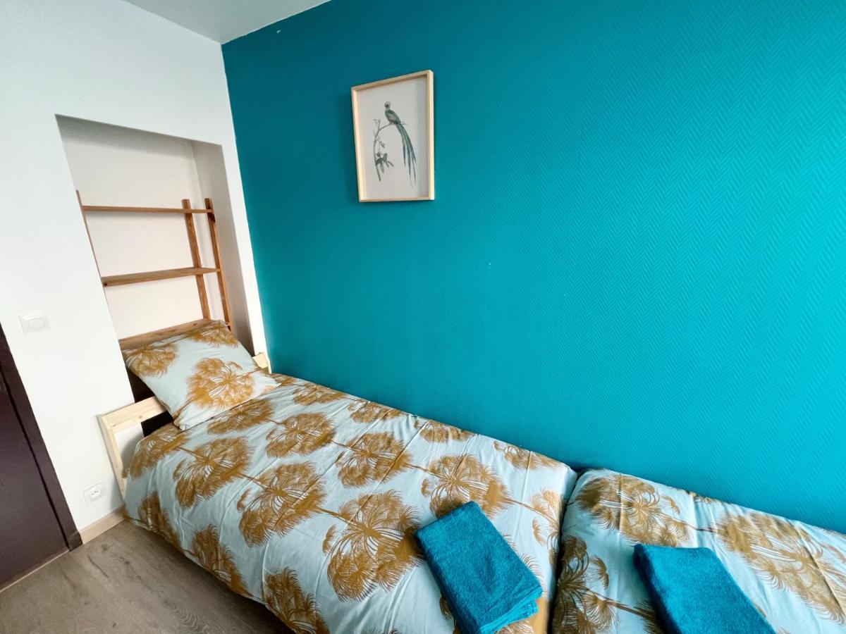 116 Chic & Cosy Grand Appart Moderne 65M2 Hypercentre Wifi Smart Tv Netflix Lägenhet Saint-Etienne  Exteriör bild